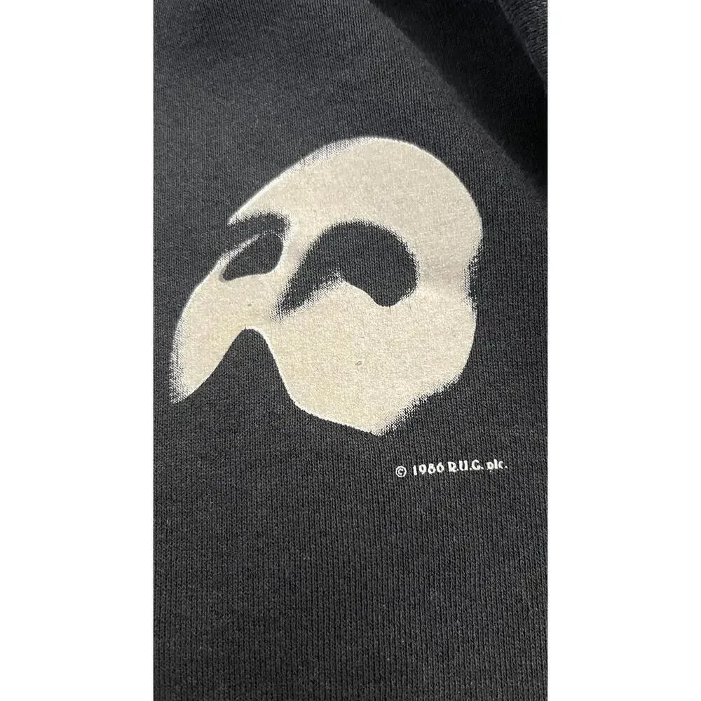 VTG 1986 PHANTOM OF THE OPERA MOVIE PROMO CREWNECK - Picture 2 of 8